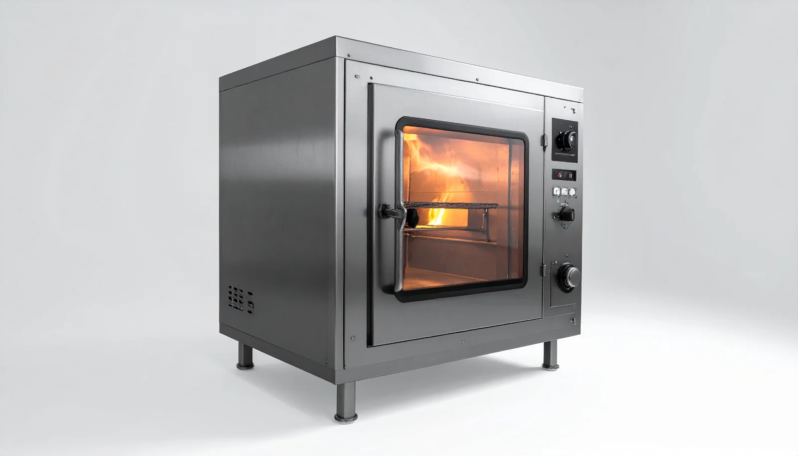 Heat treatment furnace with a glowing chamber used for stress relief